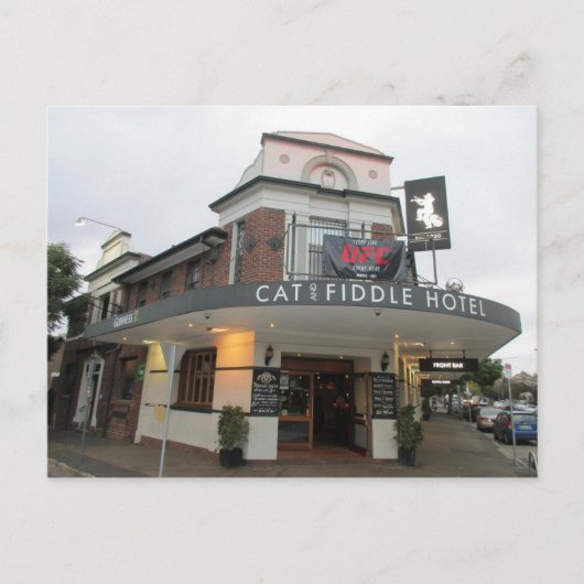 Hôtel Cat and Fiddle à Balmain Carte postale (Devant)