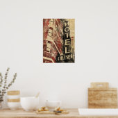 Hotel Chelsea Hotel Poster (Keuken)