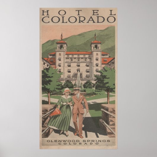 Hotel Colorado Travel Poster (Voorkant)