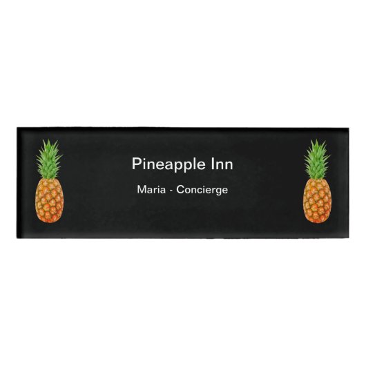 Hotel Concierge Personeel Naambadge (Voorkant)