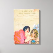 Hotel De France Fouque Elegante Dames Canvas Afdruk (Voorkant)