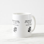 Hôtel de Fruth, Sturgis, le Dakota du Sud, tasse (Devant droit)