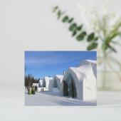Hotel de Glace, Quebec, Canada Briefkaart (Staand voorkant)