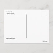 Hotel de Glace, Quebec, Canada Briefkaart (Achterkant)
