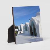 Hotel de Glace, Quebec, Canada Fotoplaat (Voorkant)