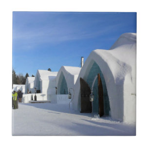 Hotel de Glace, Quebec, Canada Tegeltje