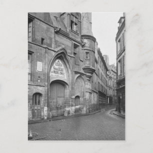 Hotel de Sens, eind 19e eeuw-vroeg Briefkaart