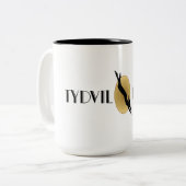 Hôtel de Tydvil - grande tasse de café - logo #1 (Devant gauche)