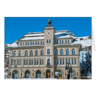 Hôtel de ville à St Moritz, Suisse