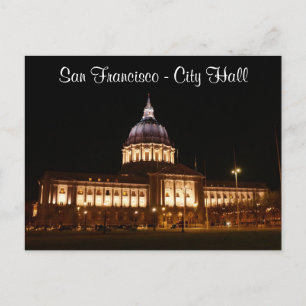 Hôtel de ville de San Francisco #3 Carte postale