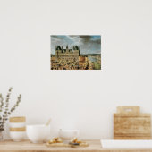 Hotel de Ville, Place de Greve Poster (Keuken)