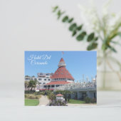Hotel Del Coronado Briefkaart (Staand voorkant)