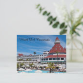 Hotel Del Coronado Briefkaart (Staand voorkant)