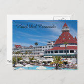 Hotel Del Coronado Briefkaart (Voorkant / Achterkant)