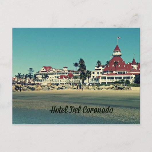 Hotel Del Coronado Briefkaart (Voorkant)