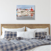 Hotel del Coronado - Coronado Canvas Afdruk (Insitu (Slaapkamer))