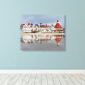 Hotel del Coronado - Coronado Canvas Afdruk (Insitu (Houten vloer))