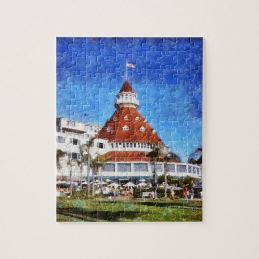 Hotel Del Coronado Legpuzzel (Verticaal)