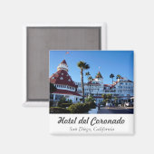 Hotel del Coronado Magnet Magneet (Voorkant / Achterkant)