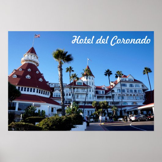 Hotel del Coronado Poster (Voorkant)
