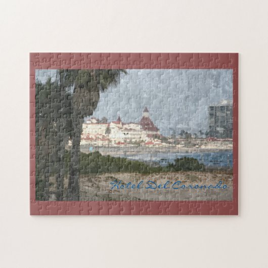 Hotel Del Coronado Puzzle Legpuzzel (Horizontaal)