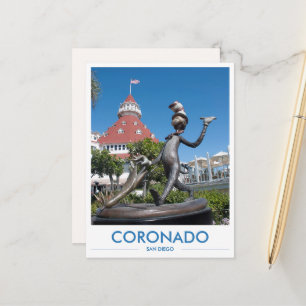 Hotel Del Coronado San Diego Lege Foto Briefkaart