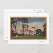 Hotel Del Monte en Archery Lawn - Monterey, CA Briefkaart (Voorkant / Achterkant)