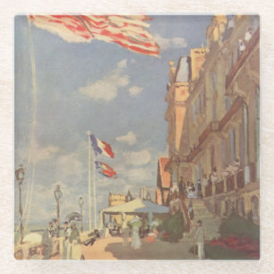 Hotel des Roches Noires in Trouville - Claude Mone Glazen Onderzetter