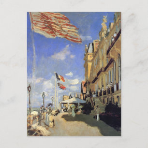 Hotel des Roches Noires, Trouville van Claude Mone Briefkaart