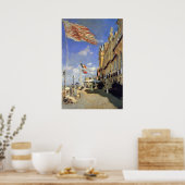 Hotel des Roches Noires, Trouville van Claude Mone Poster (Keuken)