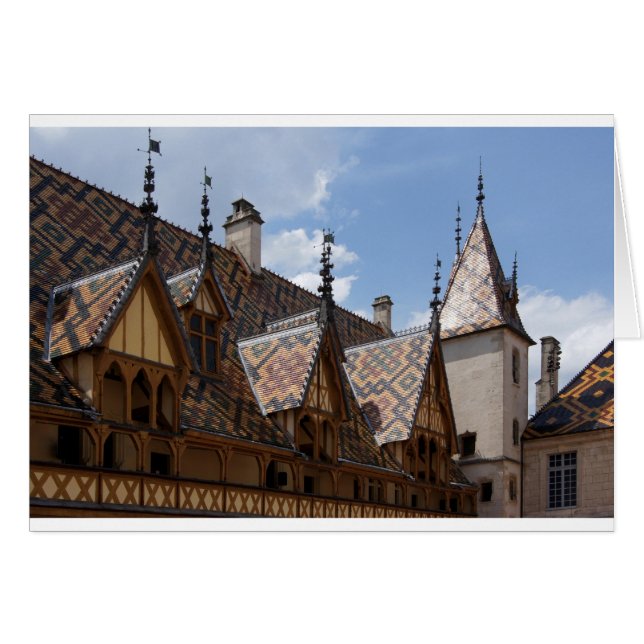 Hôtel Dieu De Beaune France Architecture Bâtiment (Devant horizontal)