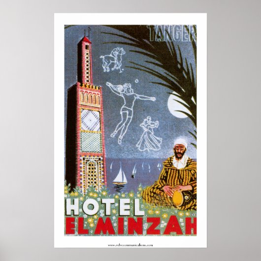 Hotel El Minzah Poster (Voorkant)