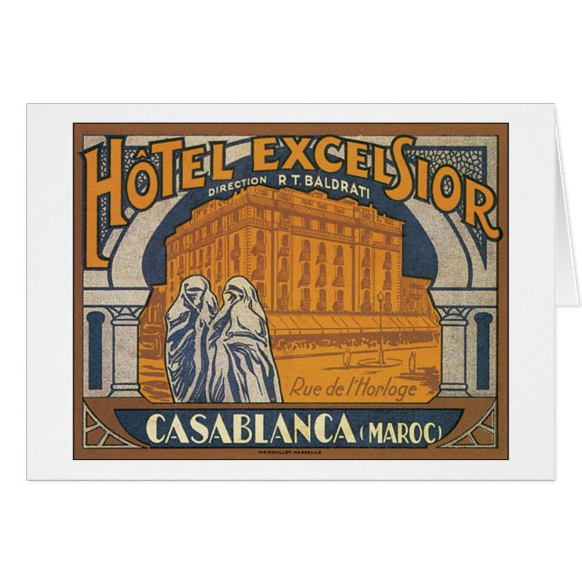 Hotel Excelsior Casablanca (Devant horizontal)