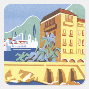 Hotel Excelsior Dubrovnik Vierkante Sticker