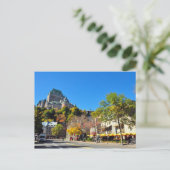 Hotel Frontenac Haut Au-Dessus De Québec Carte Pos (Debout devant)