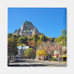 Hôtel Frontenac haut au-dessus de Québec Magnet