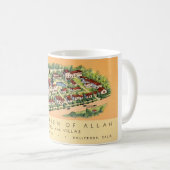 Hôtel Garden of Allah, hollywood, tasse de café (Devant droit)