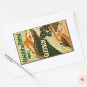 Hôtel Glacier Du Rhone Sticker Rectangulaire Glets (Enveloppe)
