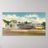 hotel, Golden West Lodge Motel Poster (Voorkant)