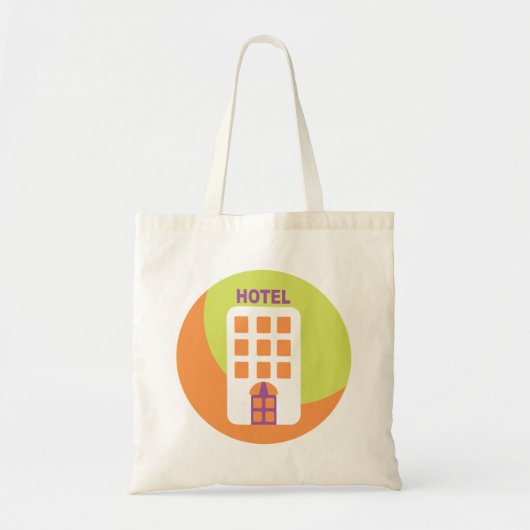 Hotel Icon Canvas tas (Voorkant)