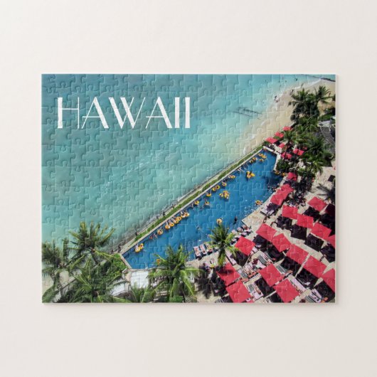 hotel in hawaii legpuzzel (Horizontaal)