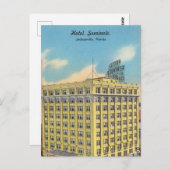  hotel in Jacksonville, Florida Briefkaart (Voorkant / Achterkant)