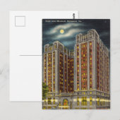 Hotel in Richmond, Virginia Briefkaart (Voorkant / Achterkant)