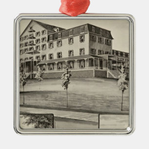 Hotel Lookoff, Sugar Hill, NH Metalen Ornament
