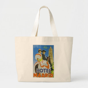 Hotel Madrid Grote Tote Bag