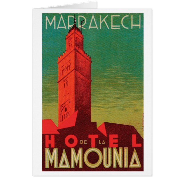 Hotel Mamounia Marrakech (Voorkant)