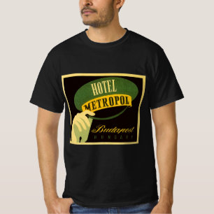 Hotel Metropol Boedapest Hongarije Baggeldrager Ho T-shirt