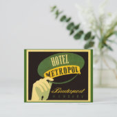 Hotel Metropol Budapest Hungary Bellhop Pet (Staand voorkant)