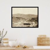 Hotel Minnekahta Hot Springs SD 1889 Poster (Keuken)