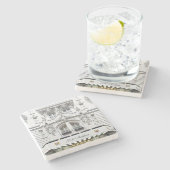 Hotel Monteleone, Hotel Monteleone Onderzetter (Zijkant)